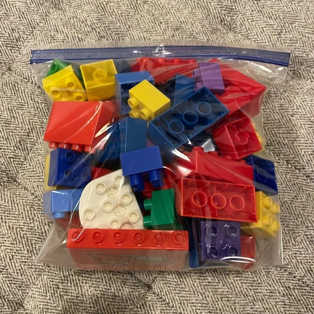 Mega Blocks gallon size bag